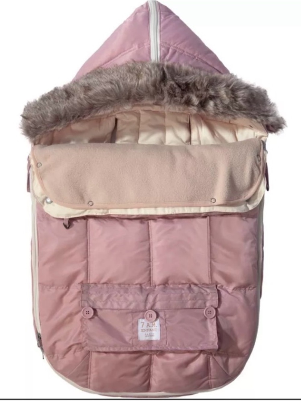 Pink Cozy blanket for Strollers - Insulated Kids Accessory